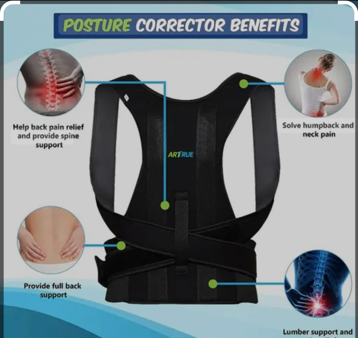 Posture Corrector Shoulder Belt